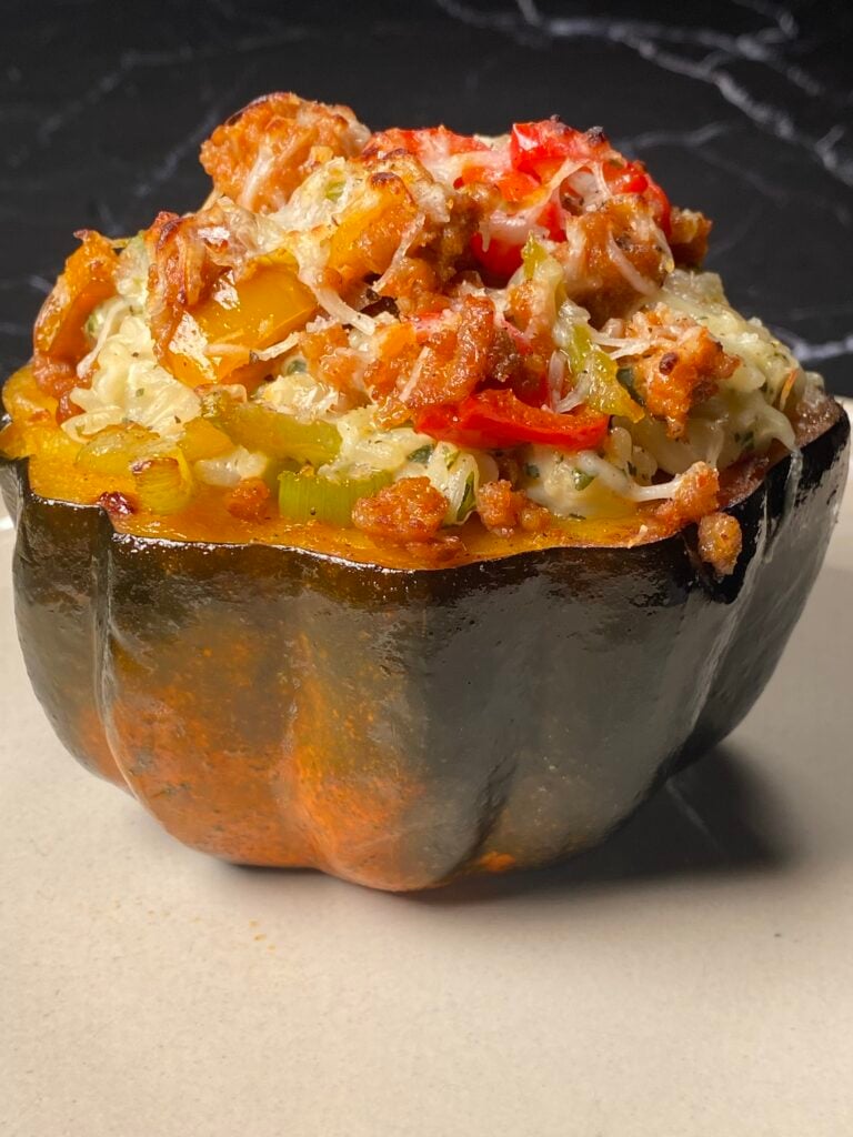 roastedgarlicstuffedacornsquash