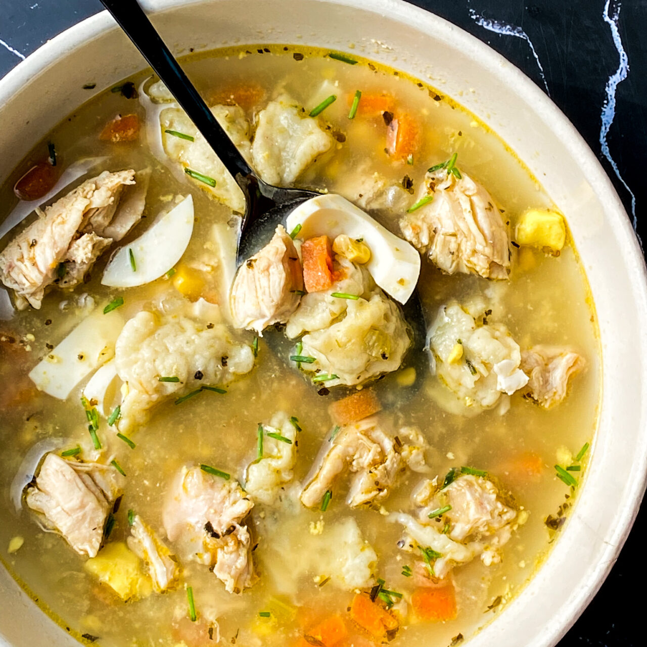 The Best Chicken and Dumplings Soup (Traditional Pennsylvania Dutch ...