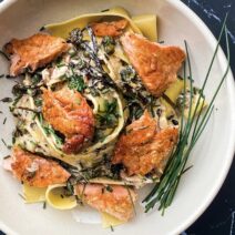 salmoncaperbroccolinipasta