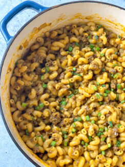 healthy hamburger helper butternut squash pasta