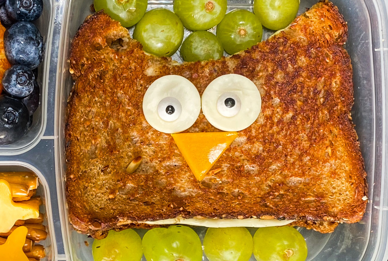 Easy Owl Sandwich - Fun Food Tutorial - Eats Amazing.
