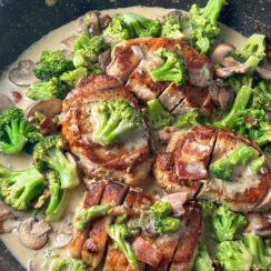 best pork chops and broccoli recipe